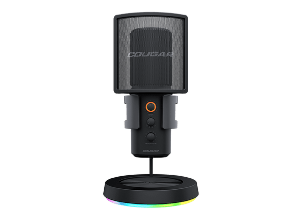 Micrófono Gamer Cougar Screamer-X (USB, Omnidireccional, RGB)