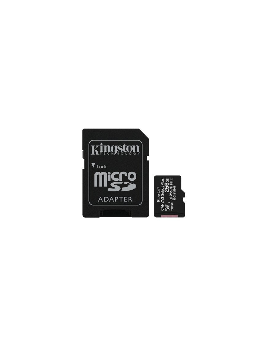 Kingston Tarjeta de memoria UHS-I microSDHC Canvas Select Plus de 100 MB/s  de lectura A1 Class10 UHS-I + adaptador (SDCS2/32GB)