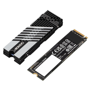 Gigabyte AORUS Gen4 7300 SSD 1TB PCIe 4.0 NVMe M.2, Velocidad de lectura de hasta 7300 MB/s, Velocidad de escritura de hasta 6000 MB/s