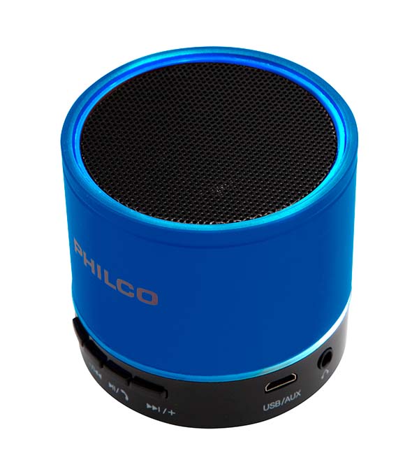 Cool Desk Altavoz Portátil Bluetooth Radio FM/USB/MicroSD 10W Azul