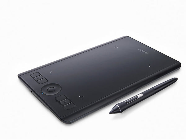 Tableta Gráfica Wacom Intuos Pro Medium, 224 x 148 mm, Inalámbrico, USB/Bluetooth, Negro
