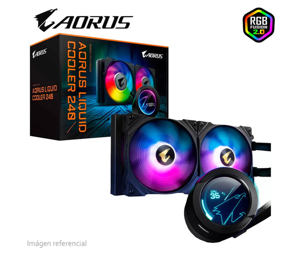 Refrigeración Liquida Aorus Waterforce X 240, 240mm, Intel/AMD, RGB