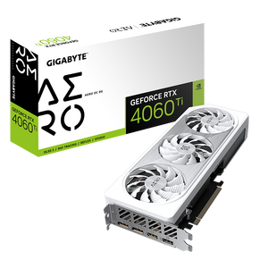 Tarjeta de Video Gigabyte GeForce RTX™ 4060 Ti AERO OC 8G