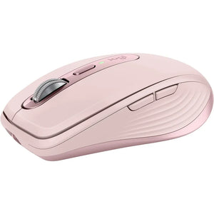 Mouse Logitech MX Anywhere 3S (Bluetooth/Dongle USB, 6 Botones, Rosado)