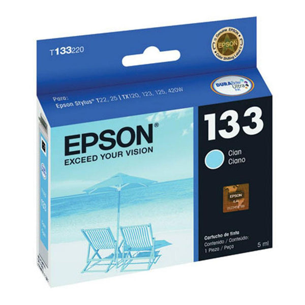Cartridge de Tinta Epson T133220-AL Cyan 133