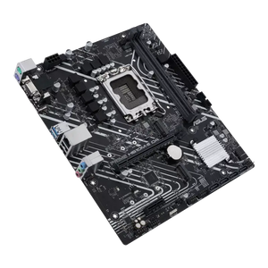 Placa Madre Asus Prime H610M-E D4, Socket LGA1700, DDR4 2133/3200MHz, M.2 x 2, RGB, MicroATX