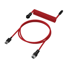 Cargar imagen en el visor de la galería, Cable Hyperx  en espiral USB-C rojo