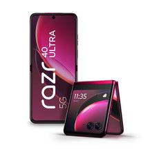 Cargar imagen en el visor de la galería, Motorola Celular Razr De 6.2“ (Octacore, 12Gb Ram, 512Gb Internos, Magenta Viva)