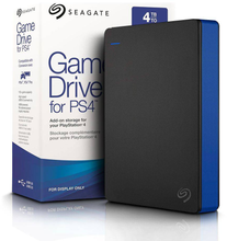 Cargar imagen en el visor de la galería, Disco Duro  Portatíl 4TB Seagate Game Drive para PlayStation 4 – USB 3.0