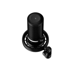 Micrófono para Streaming HyperX DuoCast, Iluminación RGB Compatible con NGENUITY, Negro