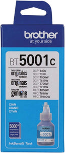 Botella de Tinta Brother Cian BT5001C