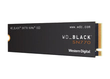 Cargar imagen en el visor de la galería, DISCO SSD 500GB WD BLACK INTERNO SN770 NVME - GEN4 PCIE, M.2 2280 HASTA 5.150 MB/S