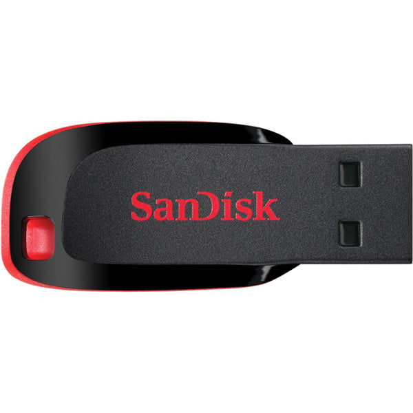 Pendrive 128GB Sandisk USB 2.0 Cruzer Blade, Negro