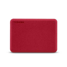 Cargar imagen en el visor de la galería, Disco Portátil Toshiba Canvio Advance, 1TB, USB 3.0, Compatible con Mac/PC, Rojo