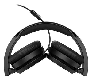 Audífonos Philips TAH4105, Over-Ear, Aislamiento de Sonido, con Micrófono, Negro