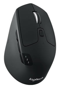 Mouse Logitech M720 Triathlon Wireless Optical Mouse, Black