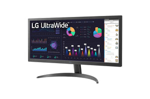 Monitor LG 26WQ500-B UltraWide de 26“, Panel IPS, 2560x1080, HDMI, Montaje VESA, FreeSync