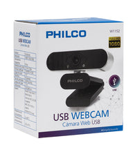 Cargar imagen en el visor de la galería, Webcam Philco 1080p, 30fps, Ángulo de Visión 110º