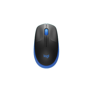 Mouse Logitech M190, Wireless, 1000DPi, Sensor óptico, USB, 125Hz, Color azul