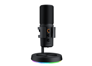 Micrófono Gamer Cougar Screamer-X (USB, Omnidireccional, RGB)