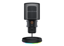 Cargar imagen en el visor de la galería, Micrófono Gamer Cougar Screamer-X (USB, Omnidireccional, RGB)