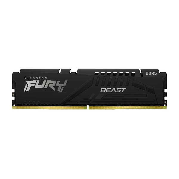 Memoria RAM Kingston FURY Beast DDR5, 32 GB, 6000 MT/s, Intel XMP 3.0, CL 40-40-40, 1.35V