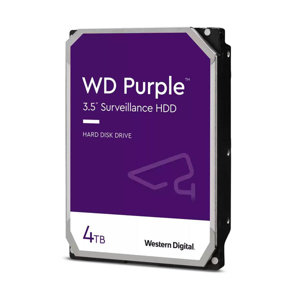 Disco Duro Western Digital WD Purple 4TB, 3.5", SATA 6GB/S, 256MB Caché, 5400 RPM
