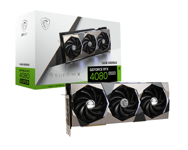 Tarjeta de Video MSI Nvidia® GeForce® RTX™ 4080 SUPER SUPRIM X, 16GB GDDR6X, 256-bit, PCI-e 4.0