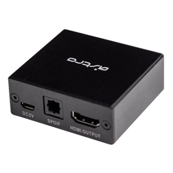 Adaptador Astro HDMI a HDMI y Óptico, para PlayStation 5, Negro