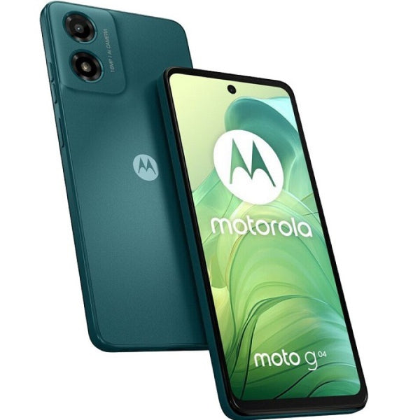 Celular Motorola Moto G04 de 6.6“ (OctaCore, 4GB RAM, 128GB Internos, Verde)