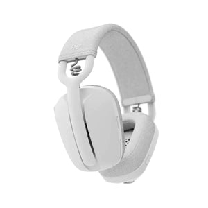 Audífonos Inalámbricos Logitech Zone Vibe 100, Over-Ear, Wireless Bluetooth y Dongle USB, Blanco