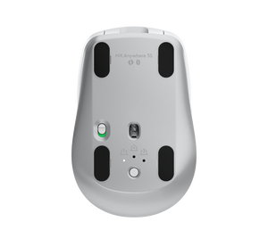 Mouse Inalámbrico Logitech MX Anywhere 3S, 8000 DPI, Bluetooth, Batería Recargable, Pale Gray