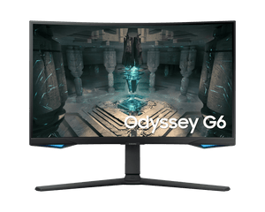 Monitor Gamer Samsung Odyssey G6, Curvo 27", WQHD, 240hz, 1ms, HDR, DisplayPort, HDMI