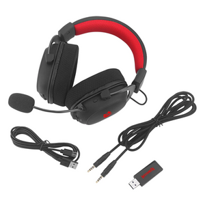 Audífonos Gamer Inalámbricos Redragon Zeus X Wireless, Over-Ear, 7.1 Virtual, RGB