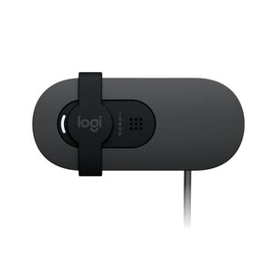 Cámara web empresarial Full HD 1080p Logitech Brio 105, tapa de privacidad, USB-A