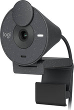 Cargar imagen en el visor de la galería, Webcam Logitech Brio 300, Full HD 1080p/30FPS, Micrófono Integrado, USB-C, Grafito