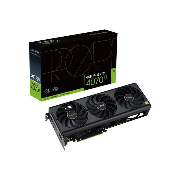 ASUS ProArt GeForce RTX 4070 Ti 12GB - OC Edition - tarjeta gráfica - GeForce RTX 4070 Ti - 12 GB GD