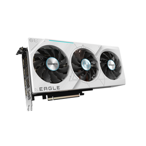 GIGABYTE nVidia GeForce RTX 4070 Ti Super EAGLE OC ICE 16GD GDDR6X Tarjeta de video, PCI-E 4.0, 2640 Core Clock, RGB Fusion 3x DP 1.4a, 1x HDMI 2.1a, GV-N407TSEAGLEOCICE-16GD