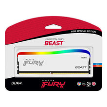 Cargar imagen en el visor de la galería, Memoria RAM Kingston FURY Beast Special Edition 8GB DDR4, RGB, 3200MHz, CL16, DIMM