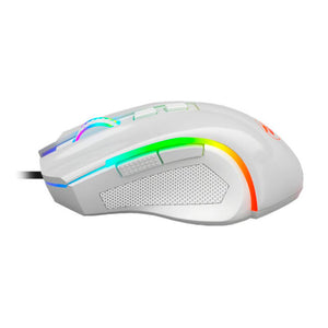 Mouse Gamer ReDragon RGB GRIFFIN M607W WHITE