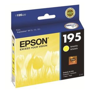 Cartridges de Tinta Epson Amarillo (T195420-AL)