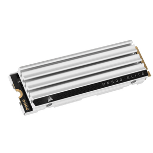 Corsair Memoria SSD MP600 ELITE 1 TB PCIe Gen4 x4 NVMe 1.4 M.2 7000MB/S Lectura - 6500MB/S Blanco - Optimizado para PS5
