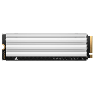 Corsair Memoria SSD MP600 ELITE 1 TB PCIe Gen4 x4 NVMe 1.4 M.2 7000MB/S Lectura - 6500MB/S Blanco - Optimizado para PS5