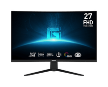 Cargar imagen en el visor de la galería, Monitor Gamer Curvo MSI G27C3F – 27″, Full HD, Fast VA, 180Hz, 1ms