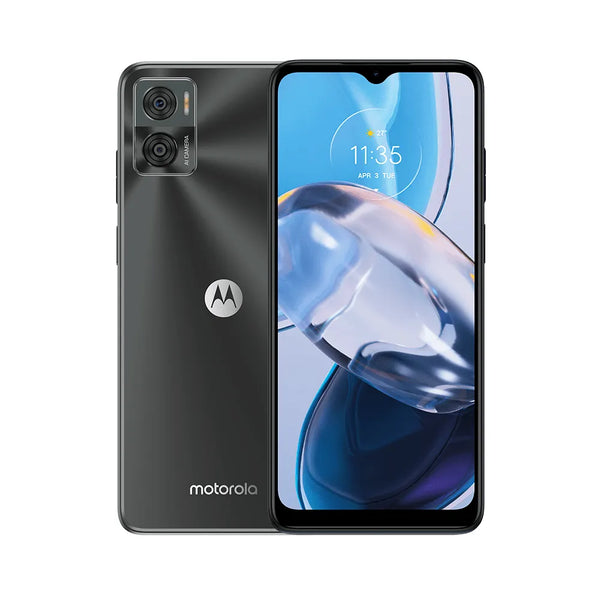 Motorola Celular E22 De 6.5“ (Octacore, 4Gb Ram, 128Gb Internos, Negro)
