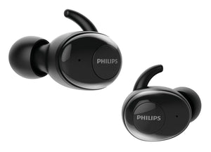 Philips Shb2515Bk/10 Audifonos con Microfono, Conexión Bluetooth, Ultracomodos, In-Ear en Color Negro - Auriculares (Inalámbrico, Negro)