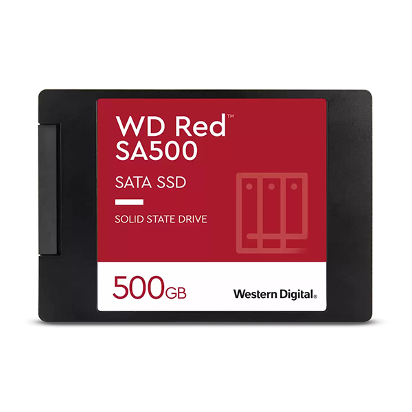 Unidad SSD para NAS WD Red™ SA500, 500GB, SATA SSD, 2.5″