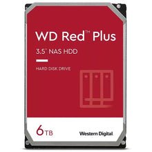 Cargar imagen en el visor de la galería, Western Digital Disco Duro Para Nas Wd Red™ Plus, 6Tb, 3.5″ Sata 6Gb/S, 5400 Rpm
