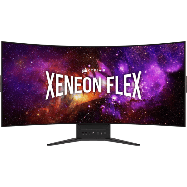 Monitor Gamer Corsair XENEON Flex 45″, Pantalla flexible OLED WQHD, 240hz, GtG 0.03ms, G-SYNC, AMD FreeSync™ Premium