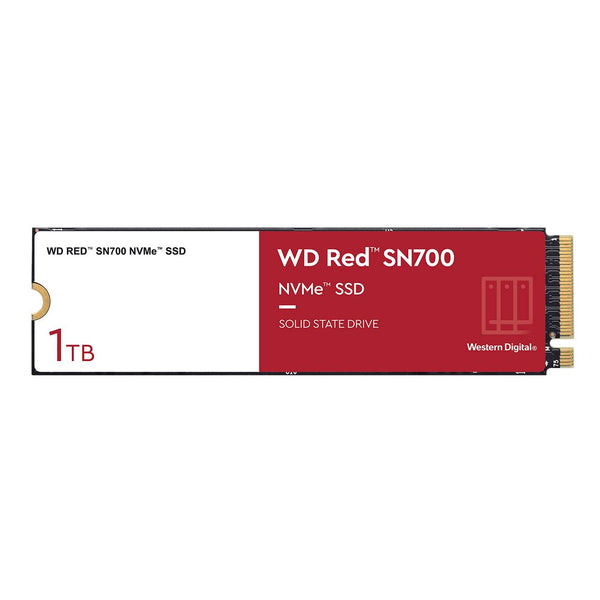 Unidad SSD NVMe WD Red SN700 WDS100T1R0C, 1TB, M.2 2280, PCIe 3.0 x4, NVMe